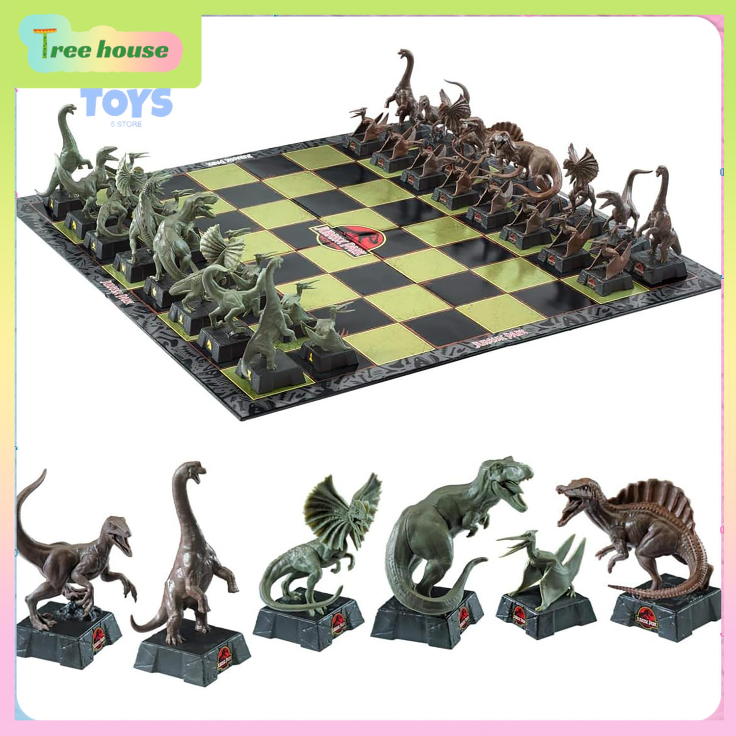 Kids Toys Hong Kong - Permainan Papan Catur Internasional Jurassic Park