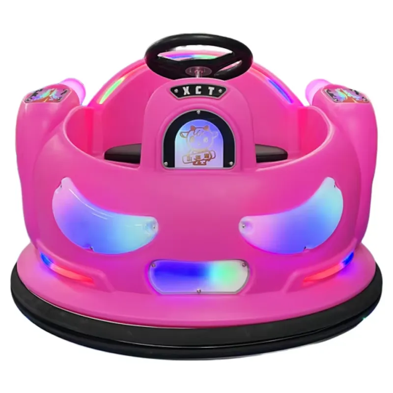 Kids Toys Manufacturers - Mobil Bumper Listrik Warna Merah Muda