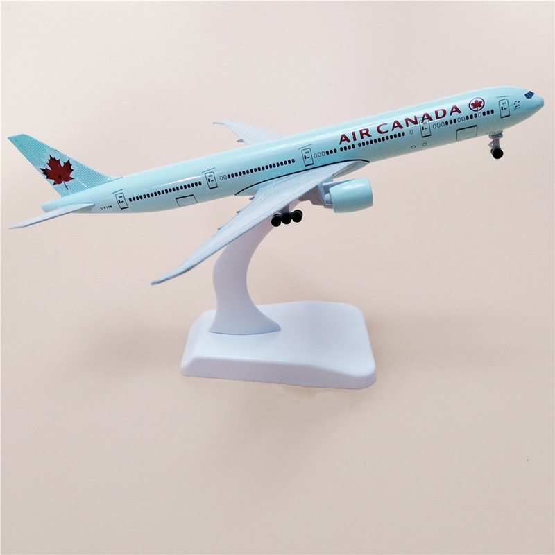 Kids Toys Canada - 20CM Air Canada Boeing B777 Paduan