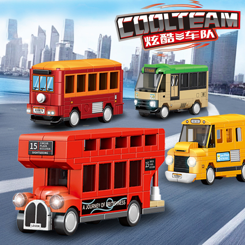 Kids Toys Hong Kong - Blok Bangunan Kecepatan Mobil Kota Kendaraan