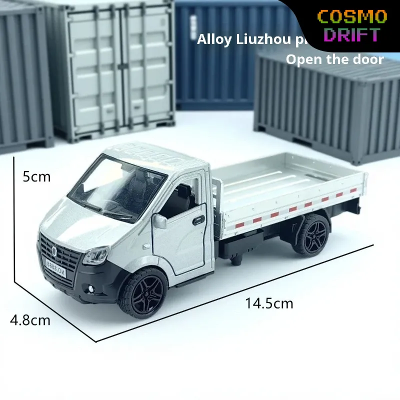 Kids Toys Car - Model Truk Liuzhou 1/36 dari Logam,