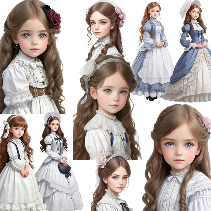 Kids Toys Victoria - Victoria gadis kecil stiker kerajinan dan