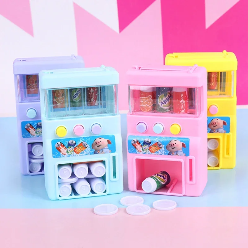 Kids Toys Vending Machine - Mesin penjual dengan simulasi warna acak,