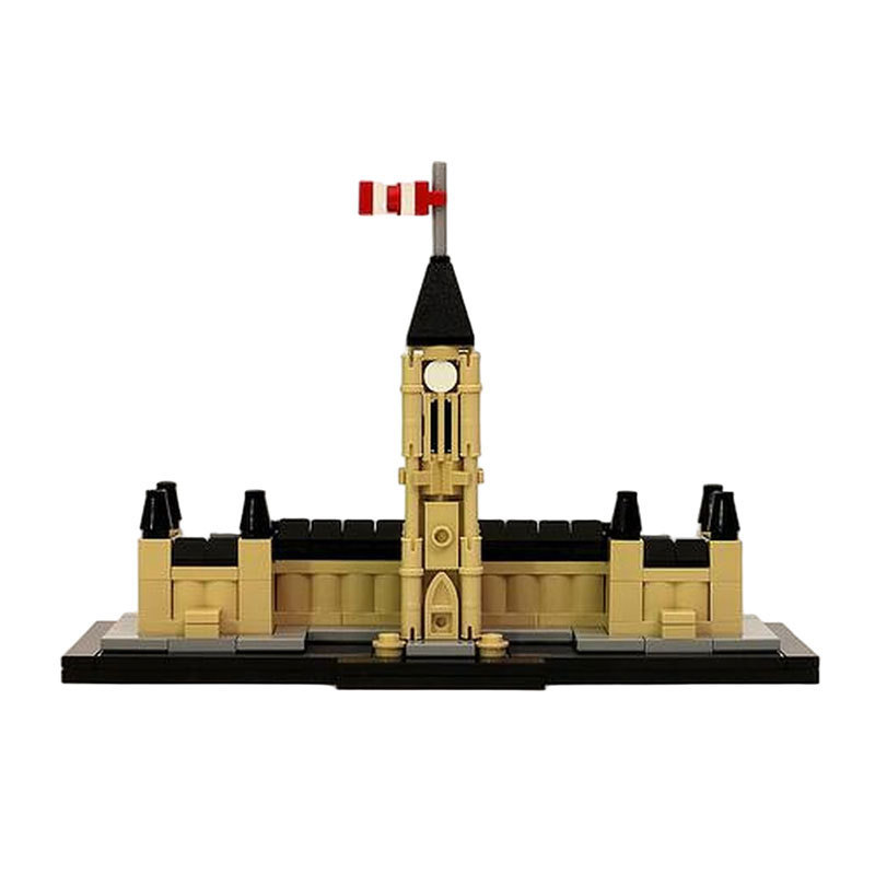 Kids Toys Canada - MOC World Architecture Blok Bangunan Parlemen