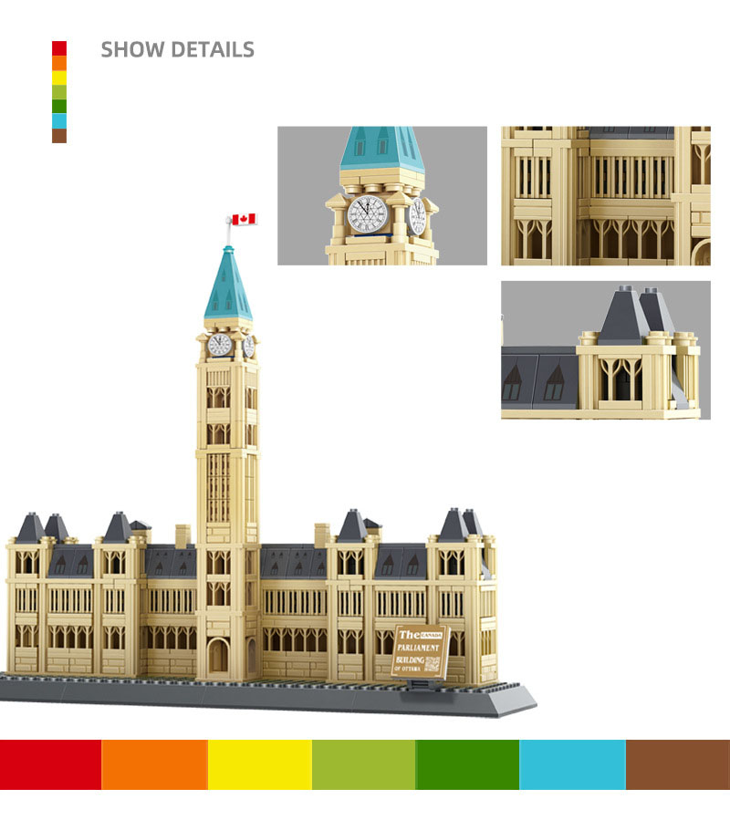 Kids Toys Canada - Arsitektur Modern Kota Terkenal Dunia Parliament