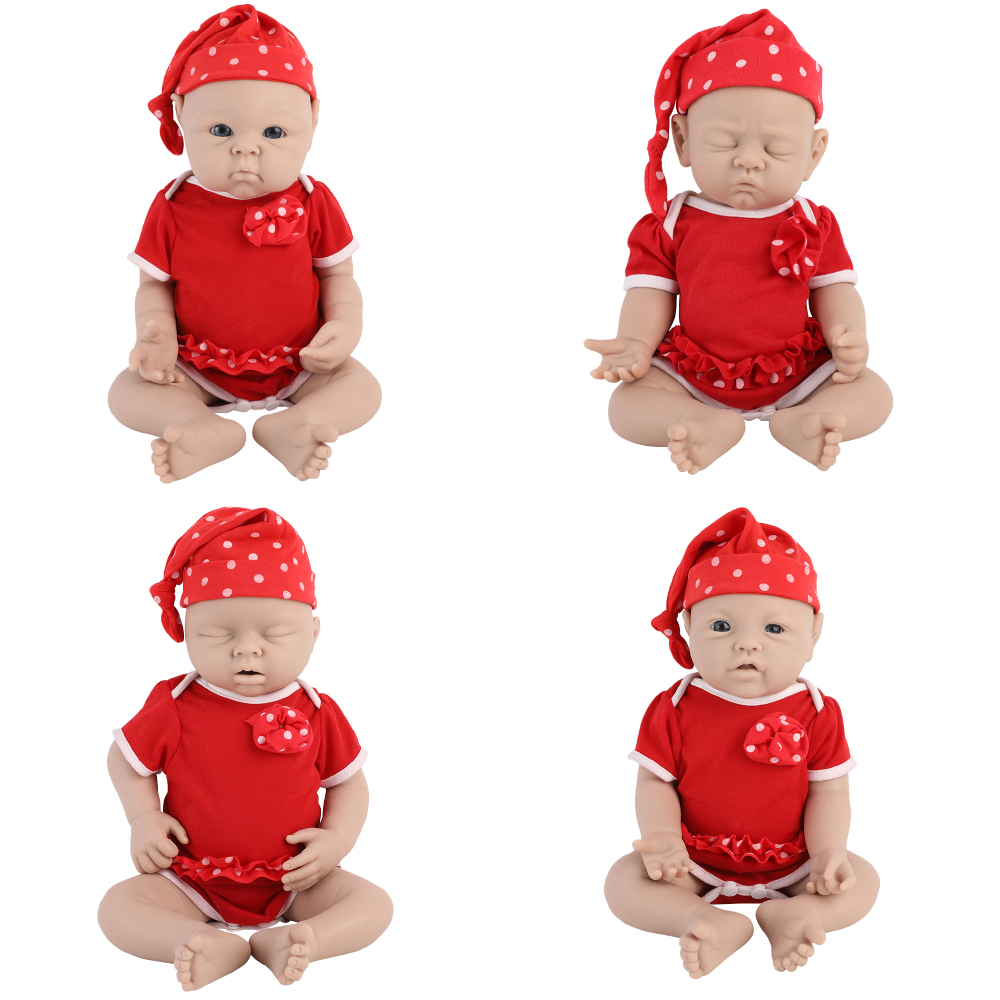 IVITA 100% Boneka Bayi Silikon - Kids Toys Deals ulasan dan harga