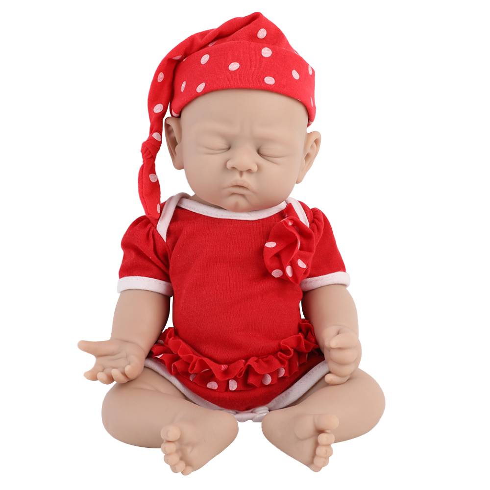 IVITA 100% Boneka Bayi Silikon - Kids Toys Deals ulasan dan harga