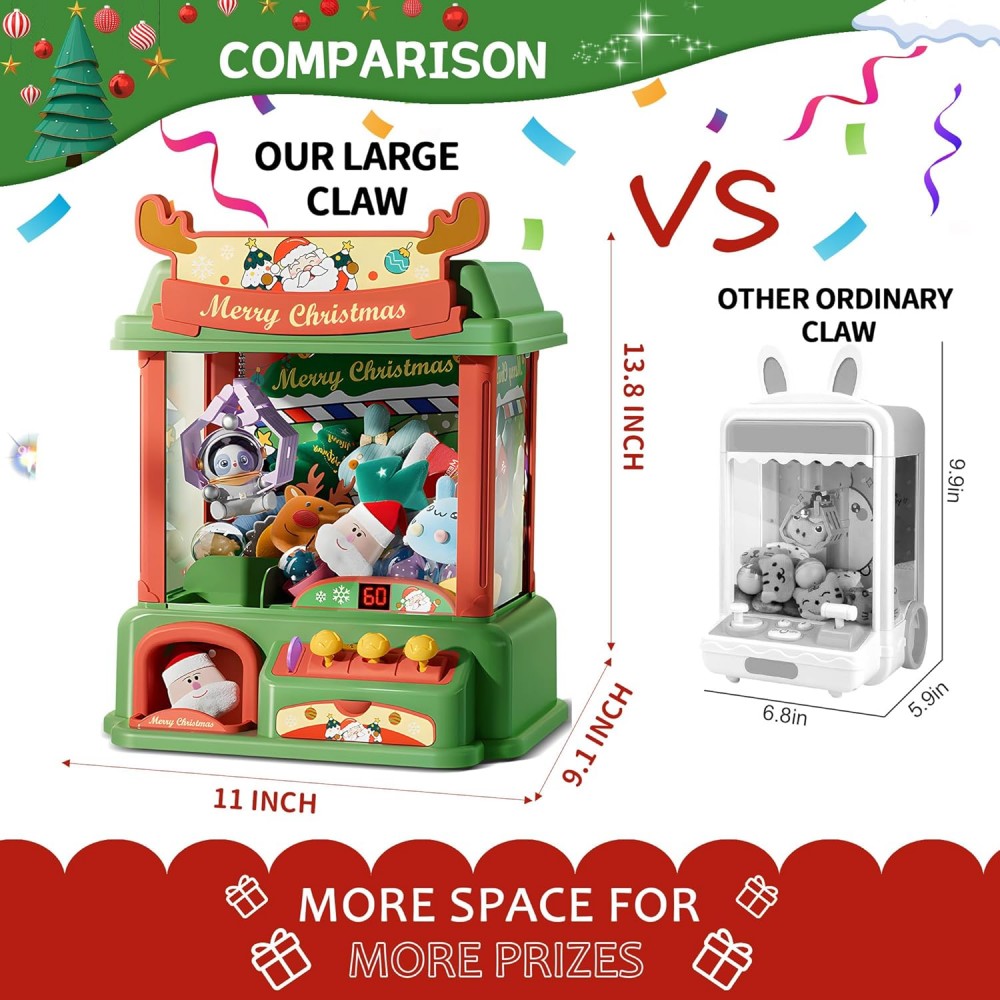 Mesin cakar Natal untuk anak-a - Kids Toys Vending Machine ulasan dan harga
