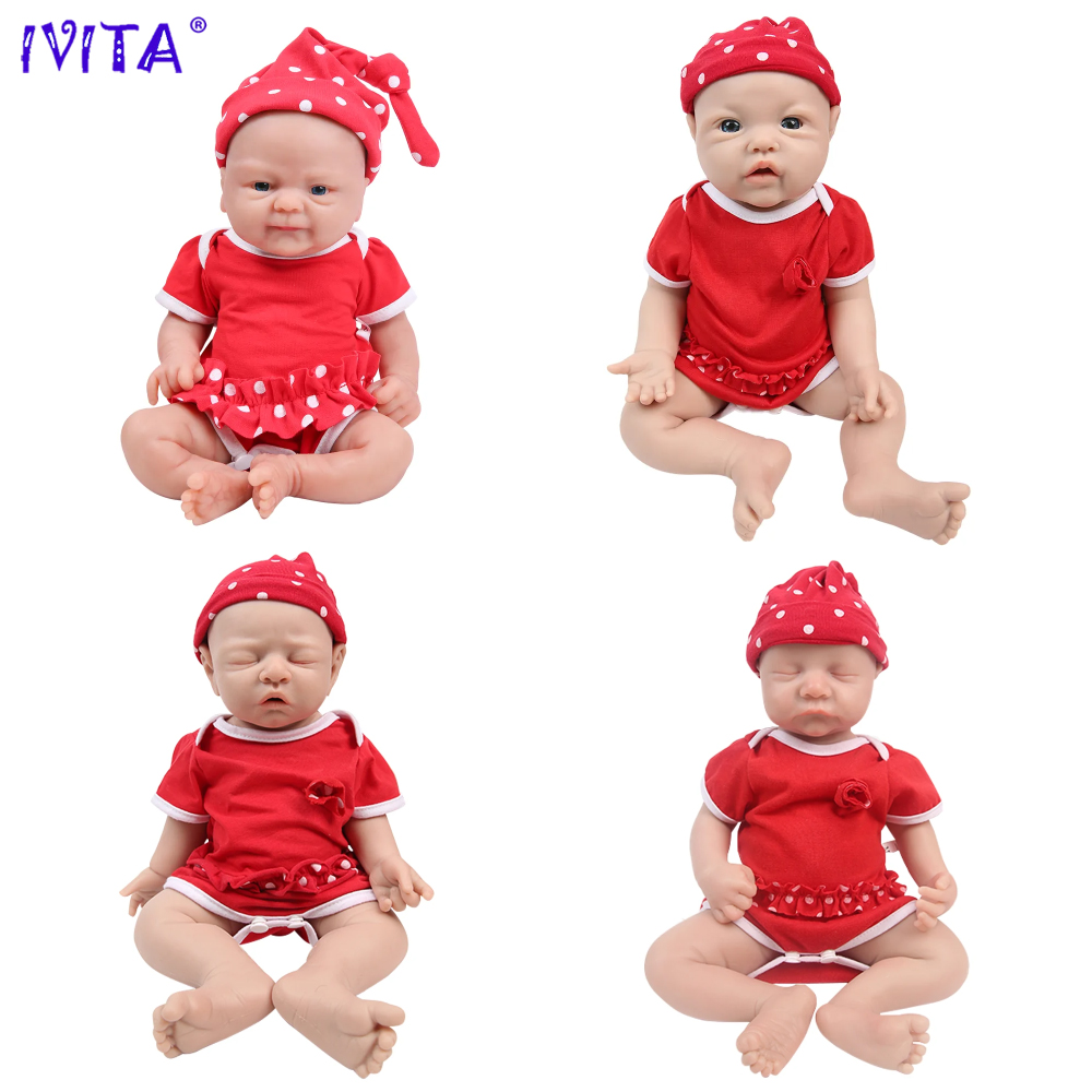 Boneka silikon 100% IVITA bone - Kids Toys Deals ulasan dan harga