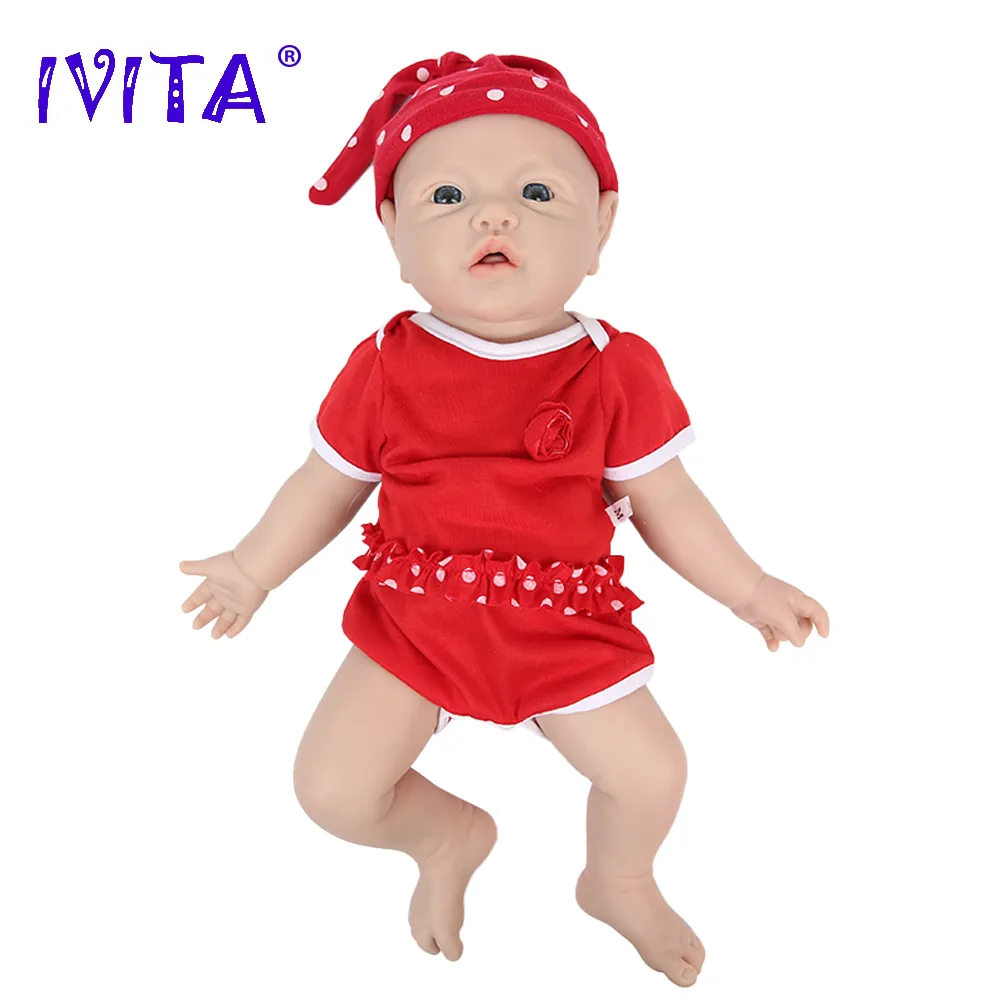 Boneka silikon 100% IVITA bone - Kids Toys Deals ulasan dan harga