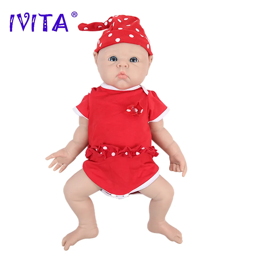 Boneka silikon 100% IVITA bone - Kids Toys Deals ulasan dan harga
