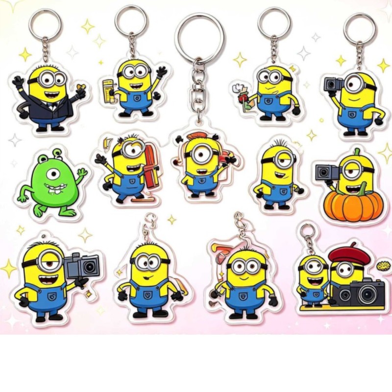 Gantungan Kunci Akrilik Minion - Kids Toys Deals ulasan dan harga