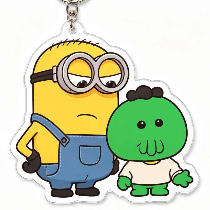 Gantungan Kunci Akrilik Minion - Kids Toys Deals ulasan dan harga