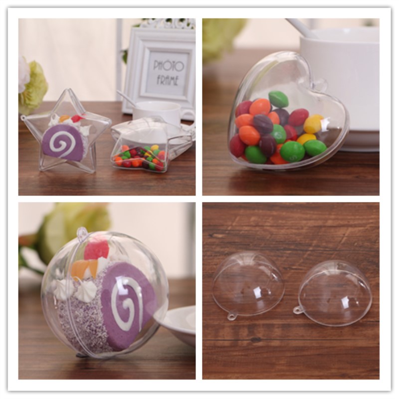 20Pcs Plastik Kosong Transpara - Kids Toys Vending Machine ulasan dan harga