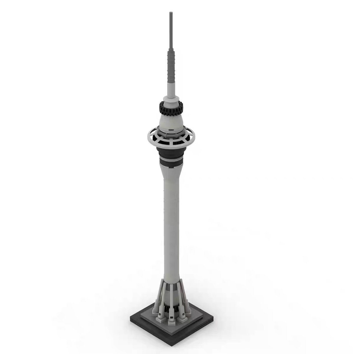 MOC Arsitektur Landmark Kota T - Kids Toys New Zealand ulasan dan harga