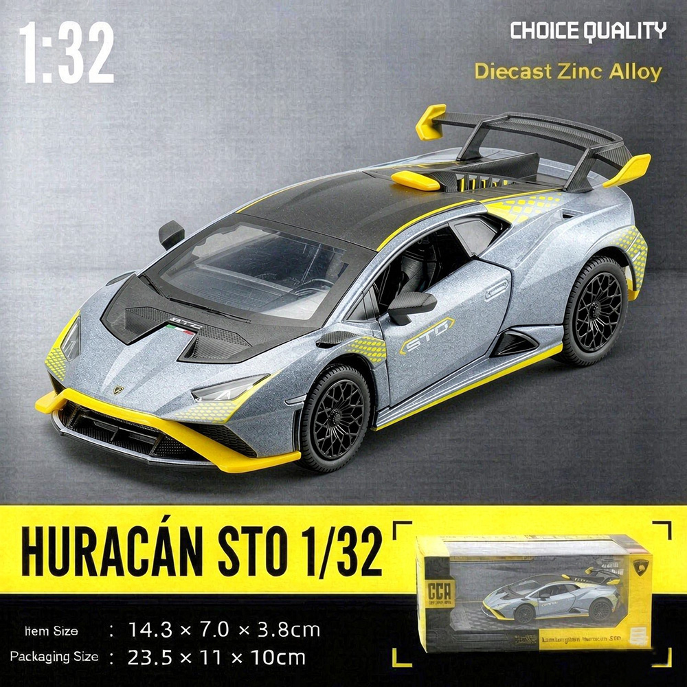 CCA 1:32 Lamborghini Huracan S - Kids Toys Car ulasan dan harga