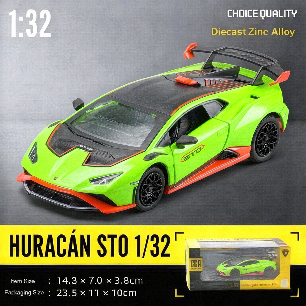 CCA 1:32 Lamborghini Huracan S - Kids Toys Car ulasan dan harga