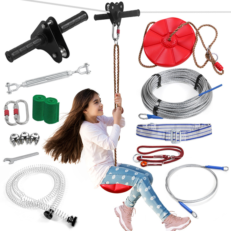Perlengkapan Zipline Anak deng - Kids Zip Toys ulasan dan harga