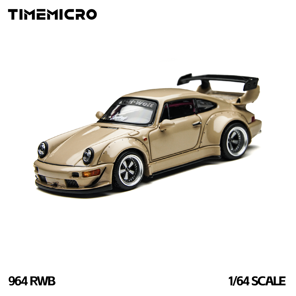 TimeMicro1:64 RWB 964 Beige Gi - Kids Toys Car ulasan dan harga
