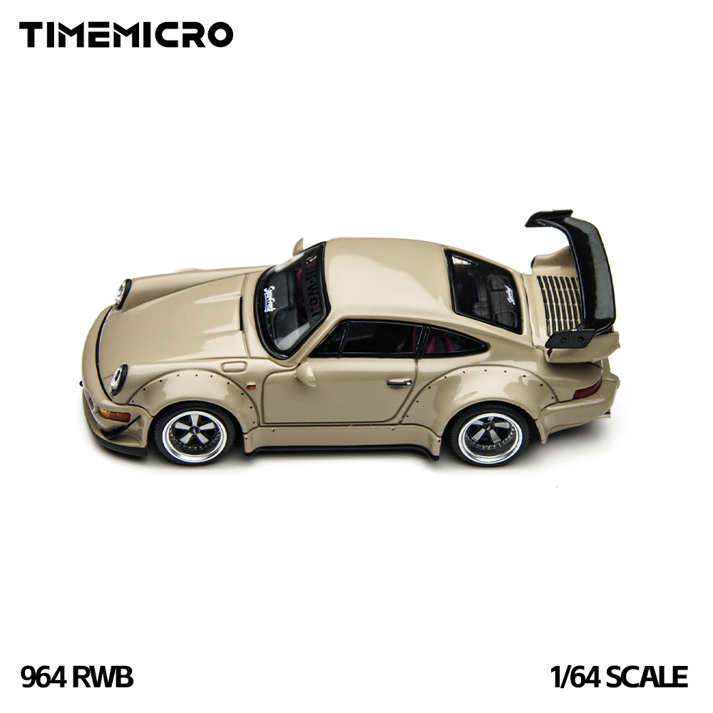 TimeMicro1:64 RWB 964 Beige Gi - Kids Toys Car ulasan dan harga