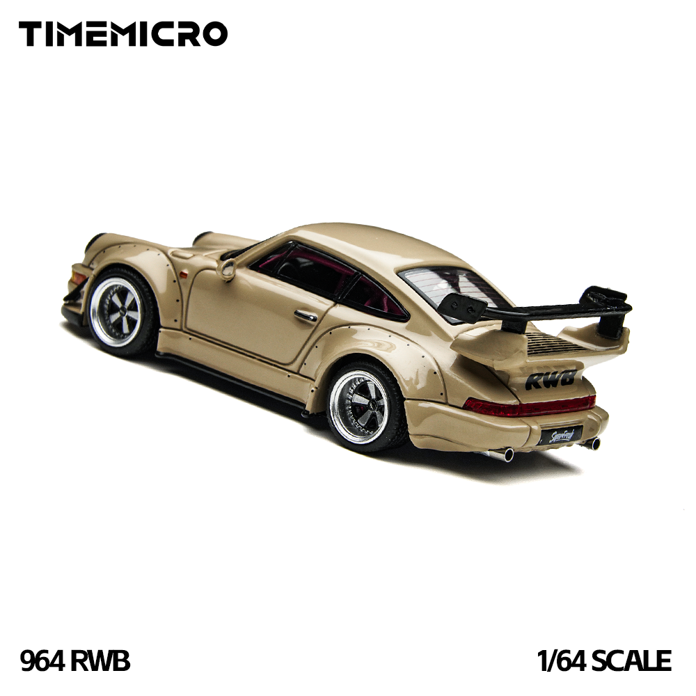 TimeMicro1:64 RWB 964 Beige Gi - Kids Toys Car ulasan dan harga