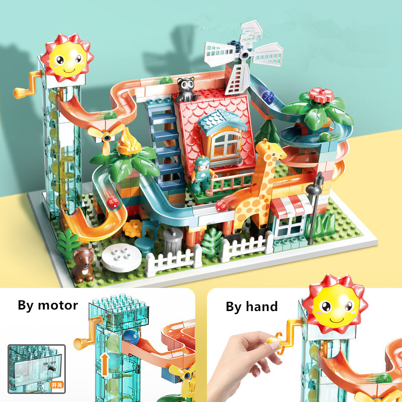 Fancytree Lift marmer Manual e - Marble Run Set ulasan dan harga