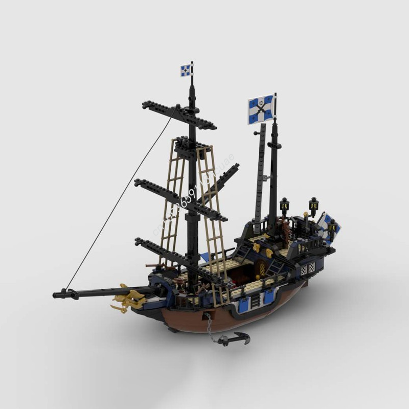 779PCS MOC Kapal Bajak Laut Vi - Kids Toys Victoria ulasan dan harga