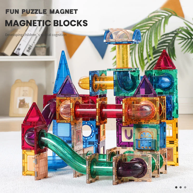 Lembar Magnetik Desainer Blok  - Marble Run Set ulasan dan harga
